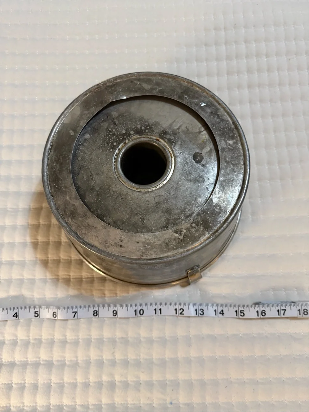 Vintage Metal Angel Food / Tube Cake Pan